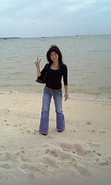 冬の海と私