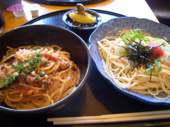 ハーフ&ハーフ スパゲッティー