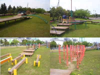 南浜緑地公園の遊具