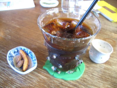茶人館 ぶら坊のアイスコーヒー