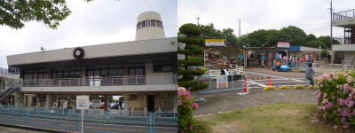 大高緑地公園のゴーカート乗り場