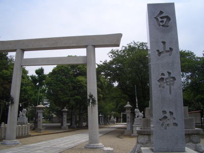 春日井市にある白山神社