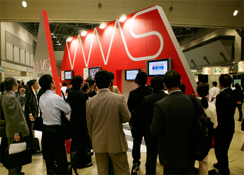 展示会のブースです
