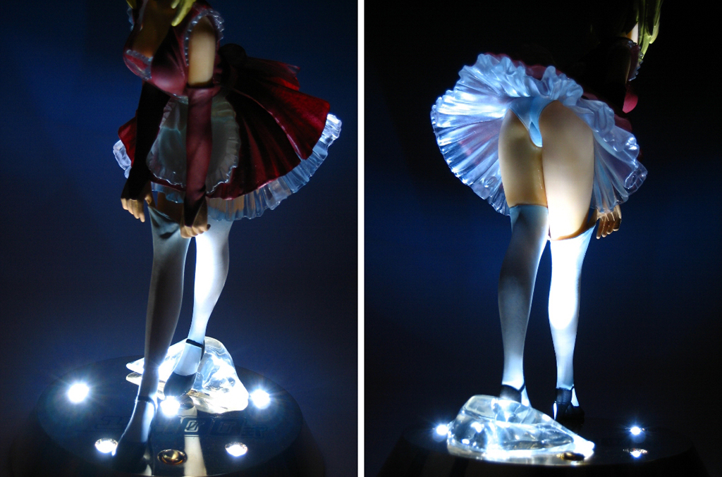 ユリア100式LF:金メッキ専用LED台座点灯