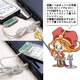 2.5�ɡ�3.5��ξ�� BigDrive�б���USB TO IDE�Ѵ������֥�