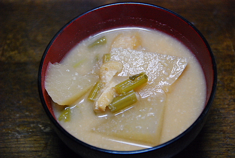カブの粕汁