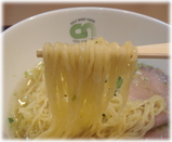 銀座City Noodle 塩釜チャーシューヌードルの麺