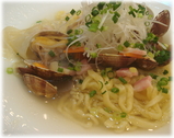 銀座City Noodle 活アサリヌードルの具