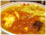 蒙古タンメン中本 蒙古タンメンのスープ