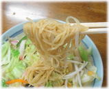 桃園 チャンポンの麺(戸畑蒸し麺)