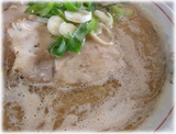 天龍ラーメン ラーメンのスープ