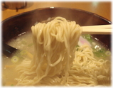 だいせつ洞 塩らーめんの麺