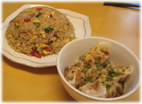 川菜館 鐘水餃と五目チャーハンセット