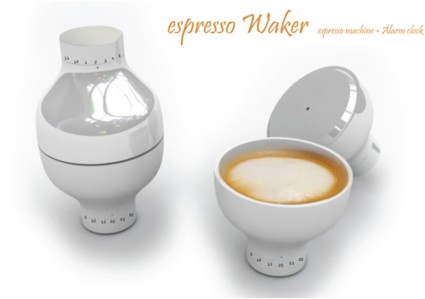 espresso-waker エスプレッソの香りで起こしてくれる目覚まし時計 espresso-waker エスプレッソの香りで起こしてくれる目覚まし時計