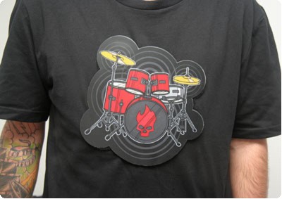 Electronic_Drum_Kit_Shirt �ԥ���Ĥ�Ž���դ���ɥ�७�å�