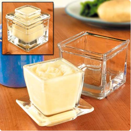 butter_keeper_outside_fridge ��Ȥ������륬�饹���Х��������ѡ�