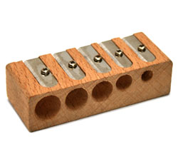 MoMA Wood Pencil Sharpener