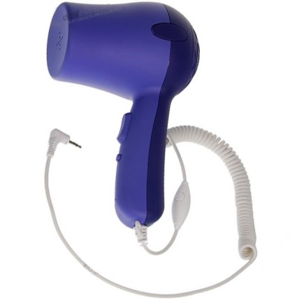 hair-headset ヘアドライヤー型携帯電話用ヘッドセット hair-headset ヘアドライヤー型携帯電話用ヘッドセット