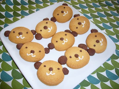 動物クッキー