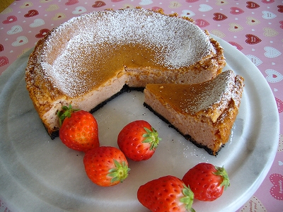 イチゴ☆チーズケーキ