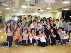 Nosotras de miembros de Zumba