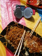 Yakisoba y Okonomiyaki
