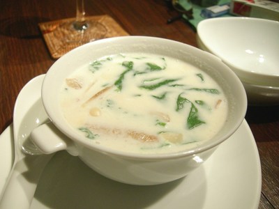 豚肺の杏仁スープ