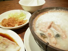 豚肉粥