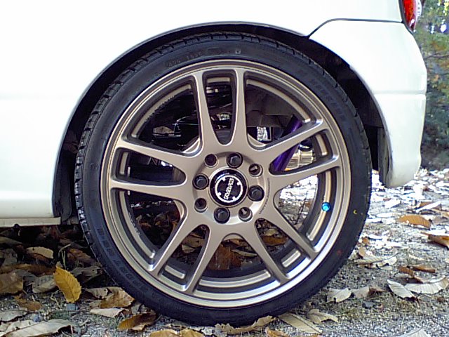 WTS Rays United Arrows 18inch rims with tires - Singapore Honda Club