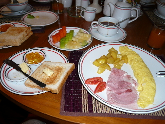 ラオスの朝食2