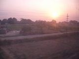 電車からの光景