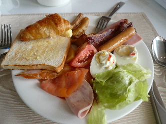 ステートタワーの朝飯2