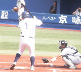 神宮野球大会へ!