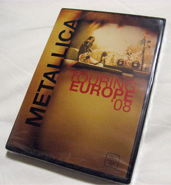 Touring Europe 08 Metallica