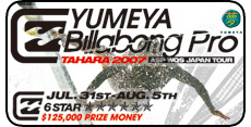 BILLABONG TAHARA PRO2007