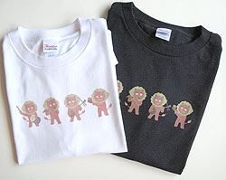 Tシャツ/シーサー・ファミリー・バンド1
