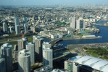 空撮 MMとコットンハーバータワーズ