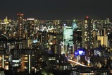 東京タワーから白金方面の夜景