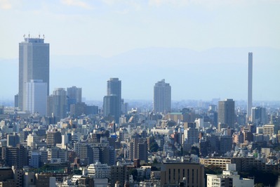 ロイヤルパークスタワー南千住からの眺め