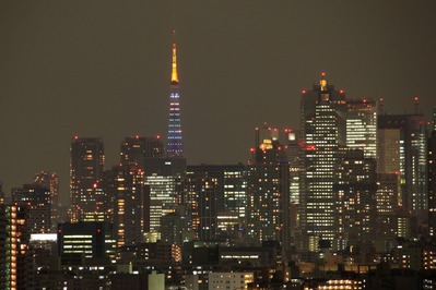 東京タワー ダイヤモンドヴェール・スペシャルレインボー