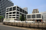 鹿島建設旧本社ビル 解体工事中