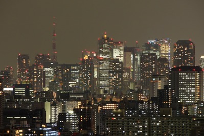 東京タワー 消灯