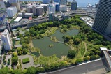 世界貿易センタービルから旧芝離宮恩賜庭園