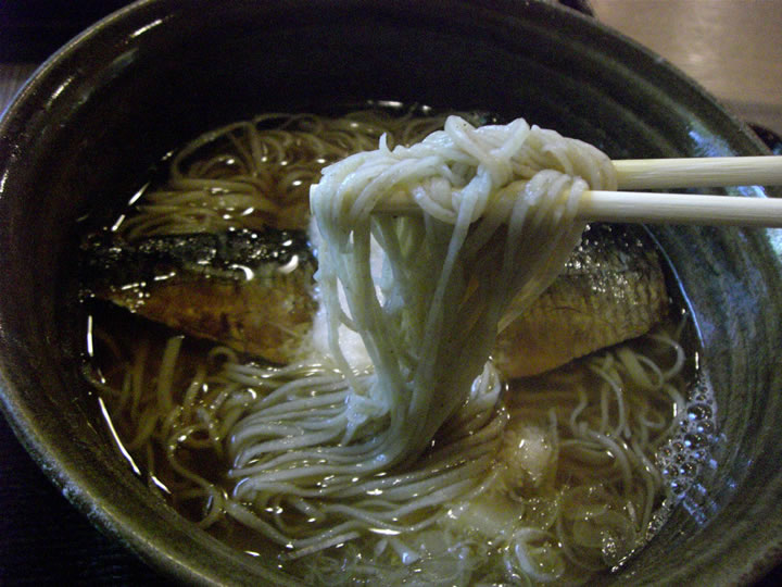 山かけにしん蕎麦