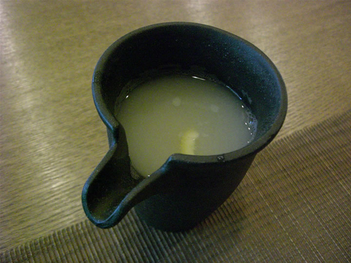 蕎麦湯