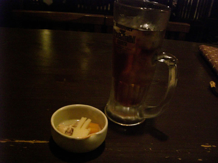 付だしと生中