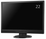 NEC LCD22WMGX(BK) 22型ワイドグレアパネル液晶ディスプレイ