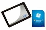 Microsoft Windows 7 Professional 64bit DSP �� Intel 80GB SSD