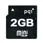 PQI QMSD-2G 2GB miniSD������