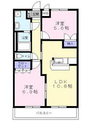 堺市美原区賃貸不動産/コンフォースMIYA 間取り